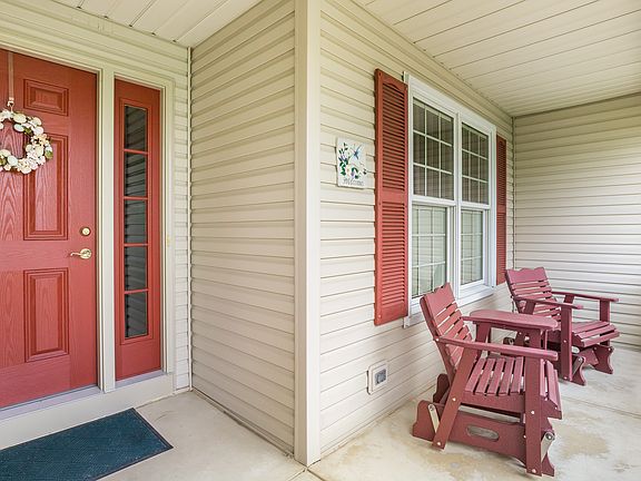 Welcoming front porch