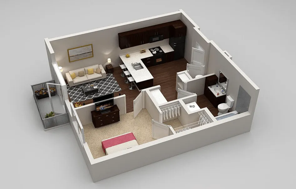 Floor plan Davis