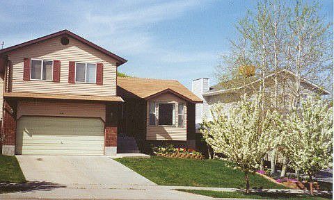 Front of Home before RV Parking (to the side of the garage)