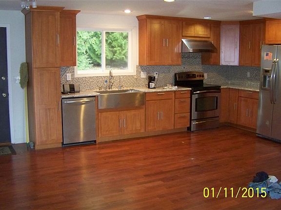 remodelled open kitchen