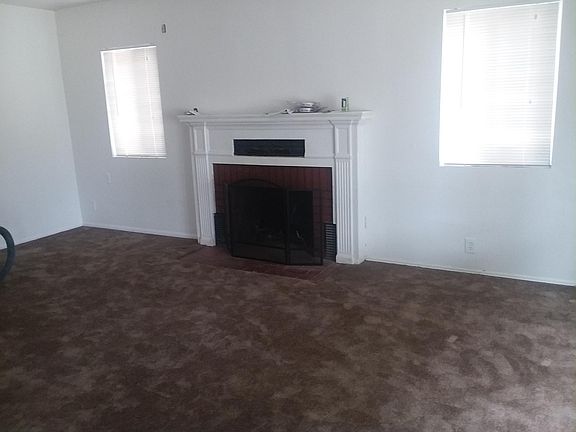 Fireplace in living room