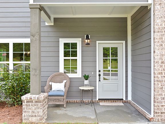 Elevation A front porch