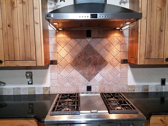 Stove top with griddle