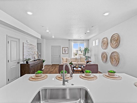 Crest Kitchen and Living Room