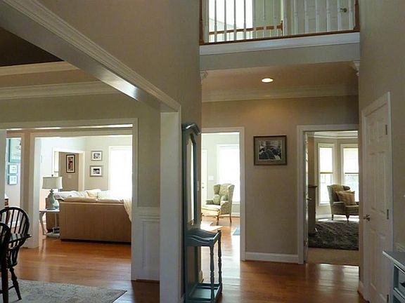 Entry hall, open plan
