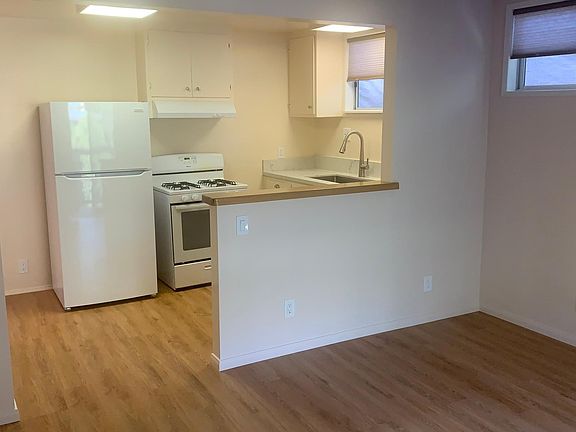 View of kitchen and dining/family area