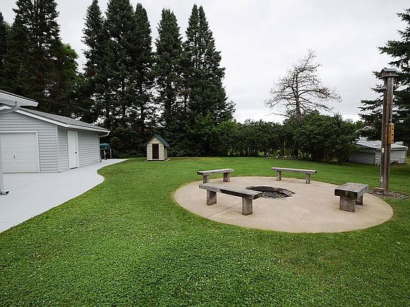 Back Yard and Fire Pit