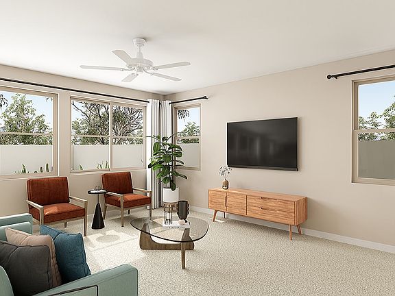 Jade Plan 4001 Great Room Rendering