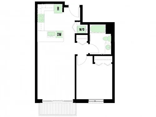 Floor plan UMPQUA