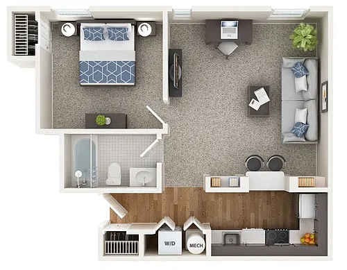 Floor plan The Madison