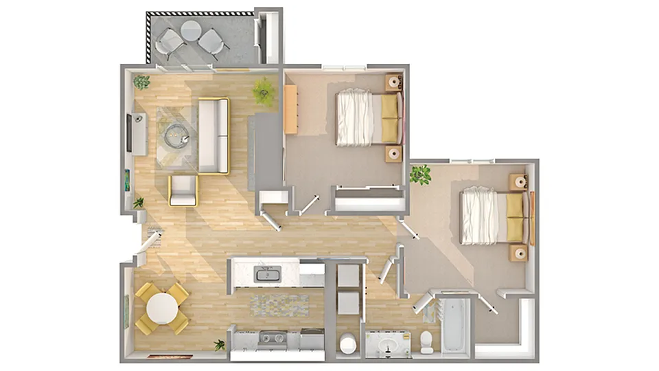 Floor plan B1