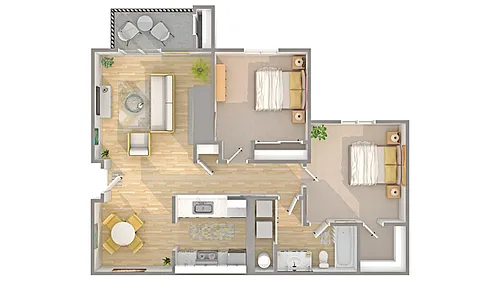 Floor plan B1
