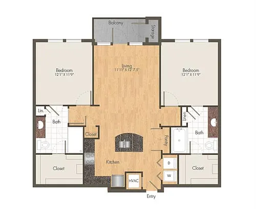 Floor plan 2A