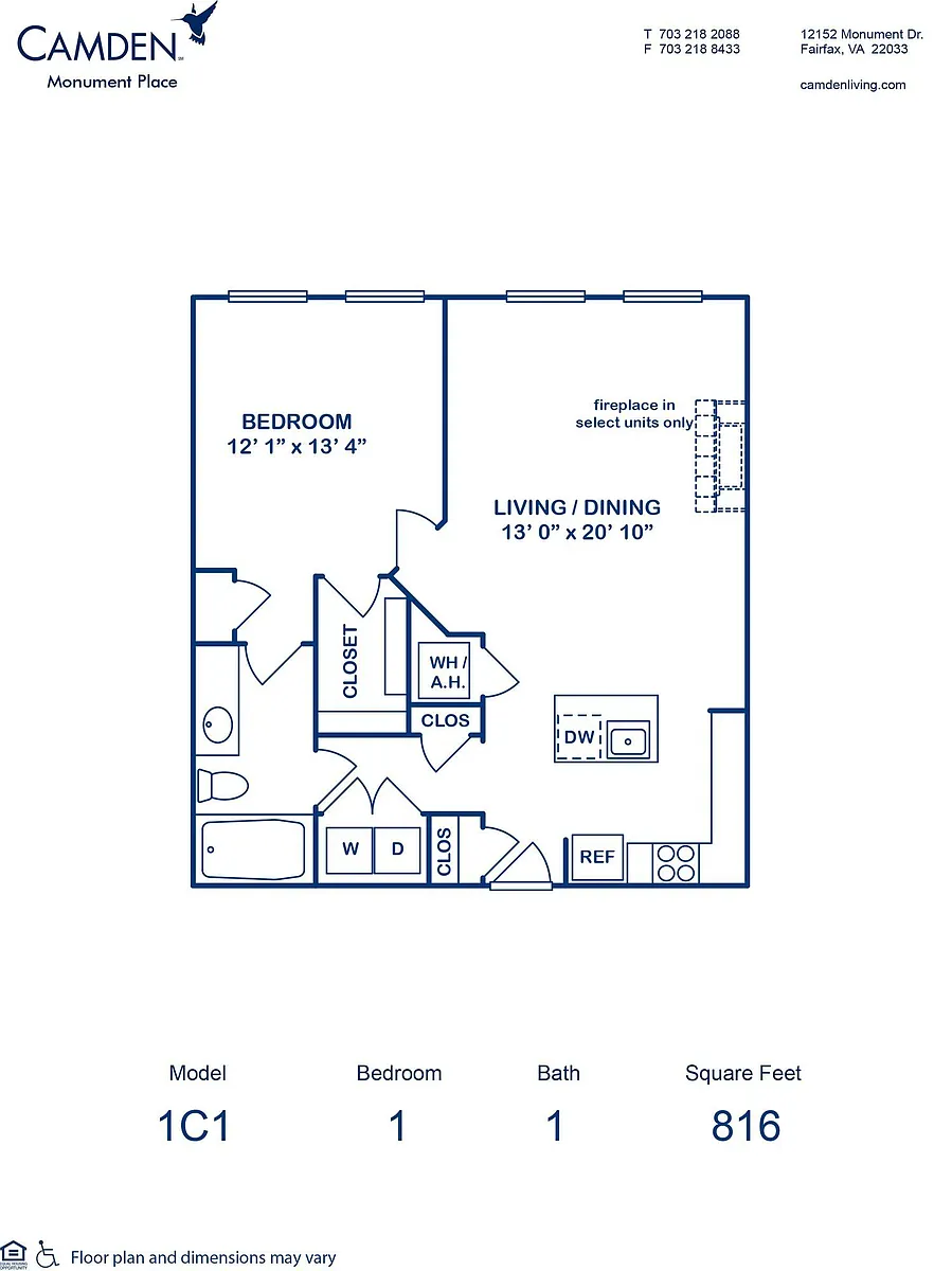 Floor plan 1C1