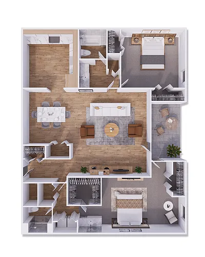 Floor plan South B2