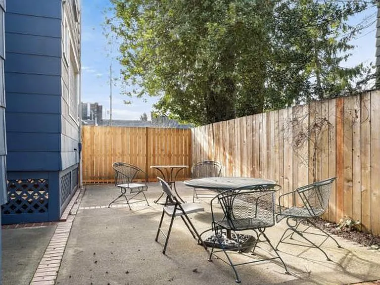 Shared backyard
