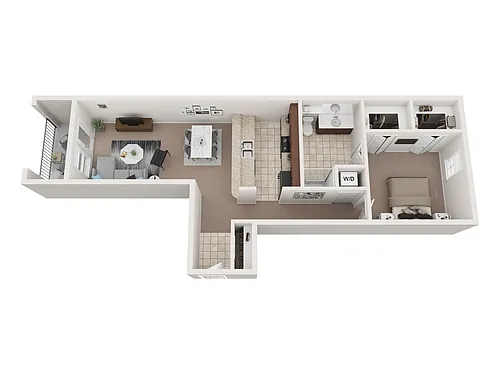 Floor plan A3 1X1