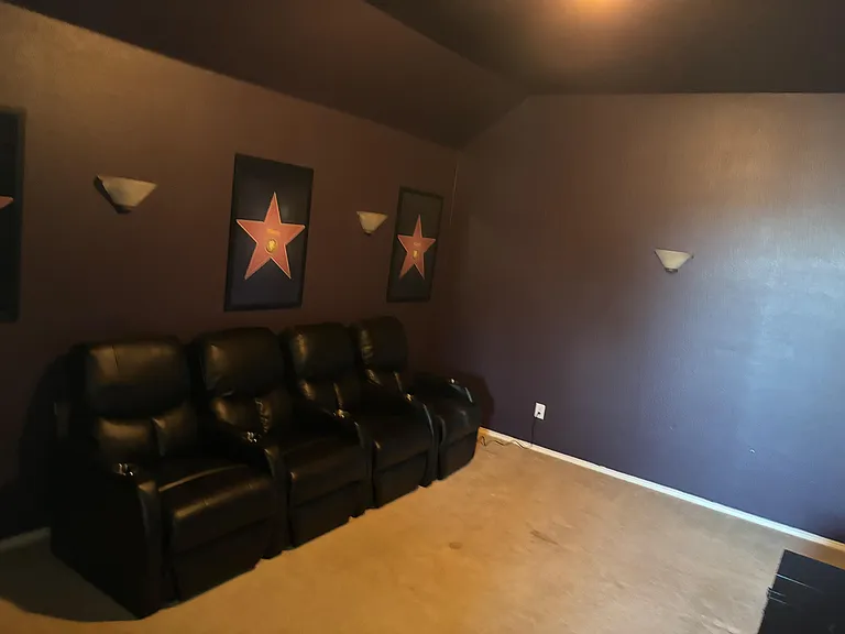 Media Room for Football nights
