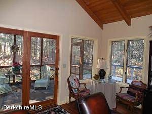 Living room doors to screened porch