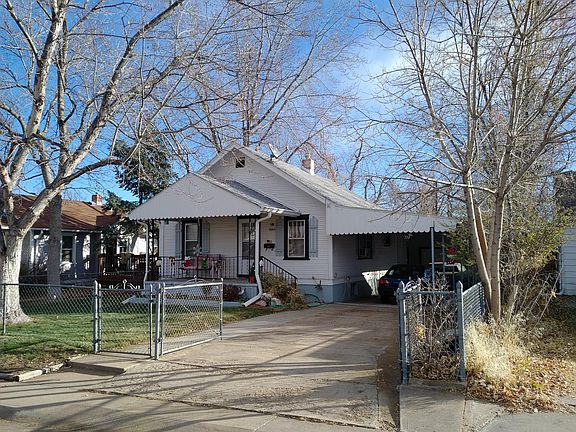 You can see the carport, your front door & covered front por