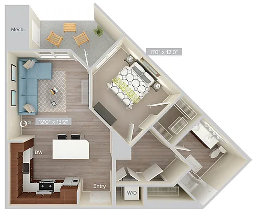 Floor plan A5-717-upg-wd