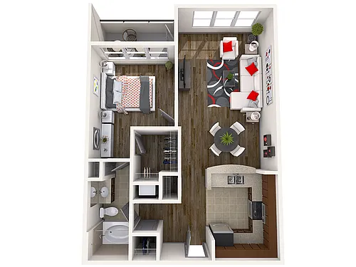 Floor plan Central