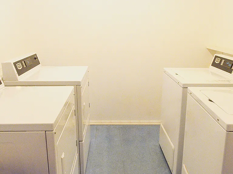Community Laundry Room on the First Floor of Each Building