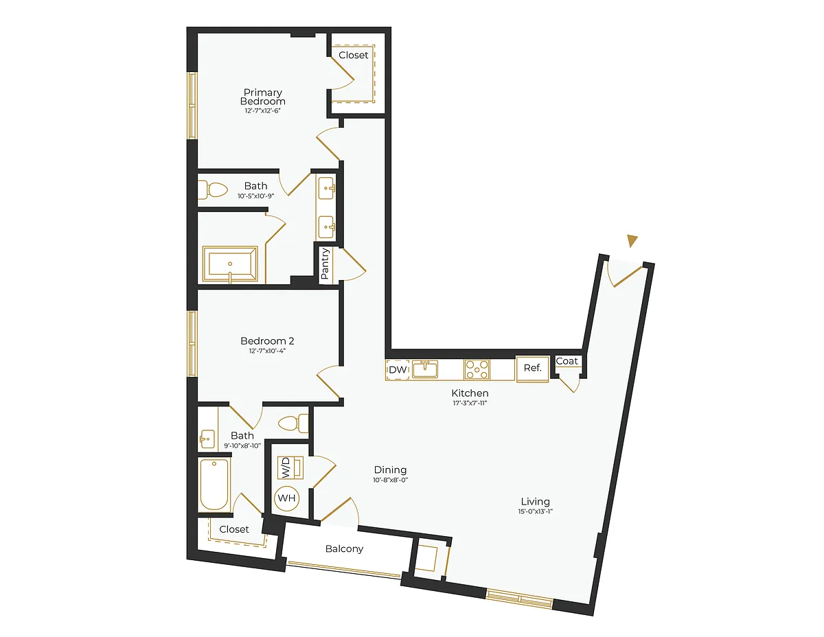 Floor plan B8