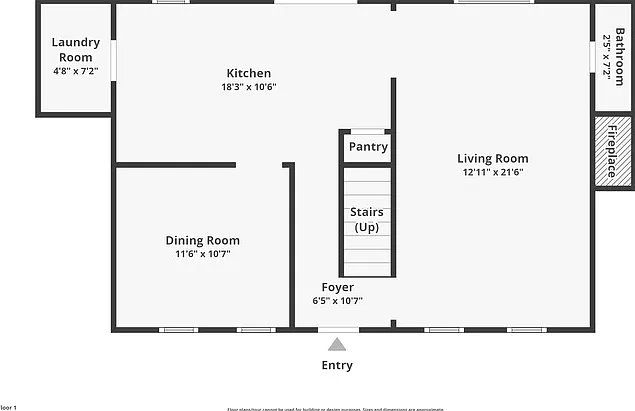 3 bed, 2.5 bath, 1488 sqft, $1,645 — Photo 3