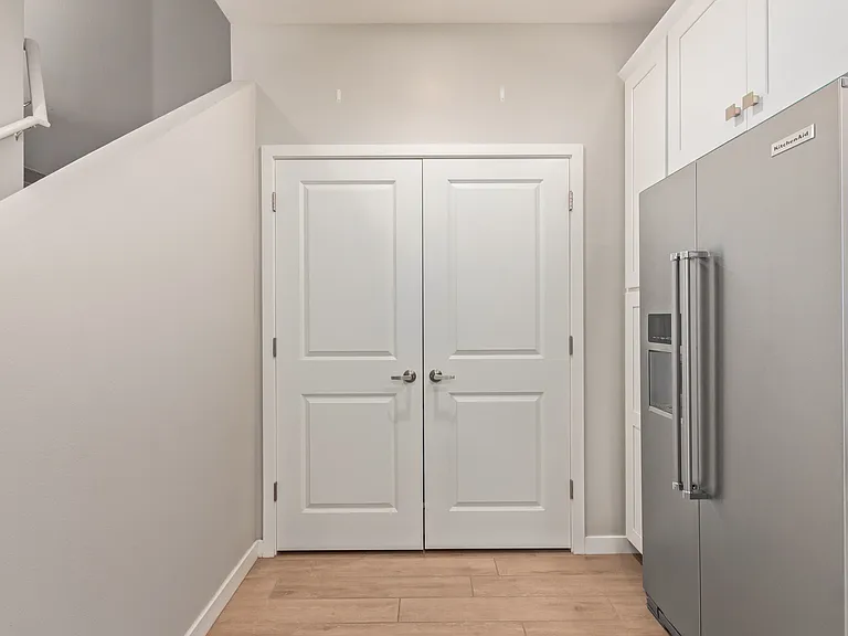 Laundry off the kitchen