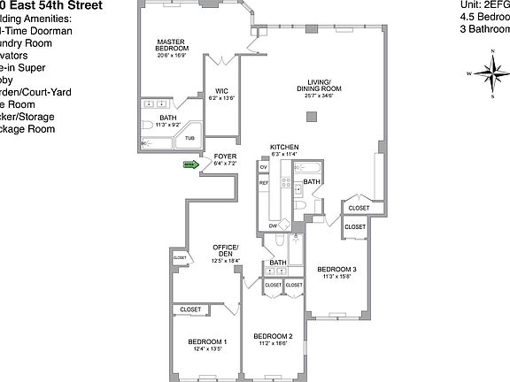 2nd image of 320 E 54th St APT 2F