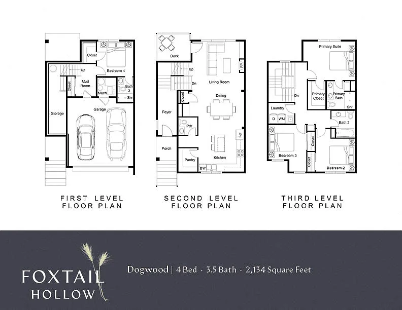 Floor plan Dogwood - Upgraded