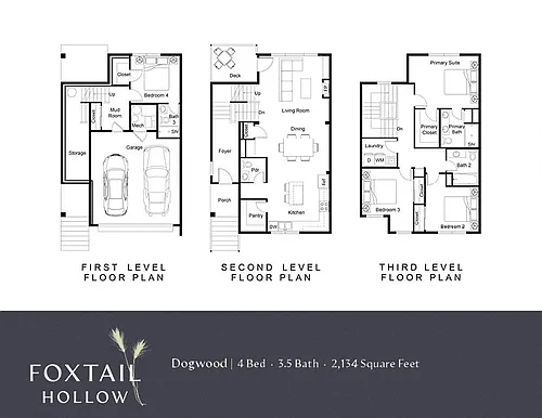 Floor plan Dogwood - Upgraded