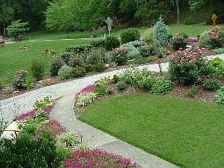 Well-landscaped