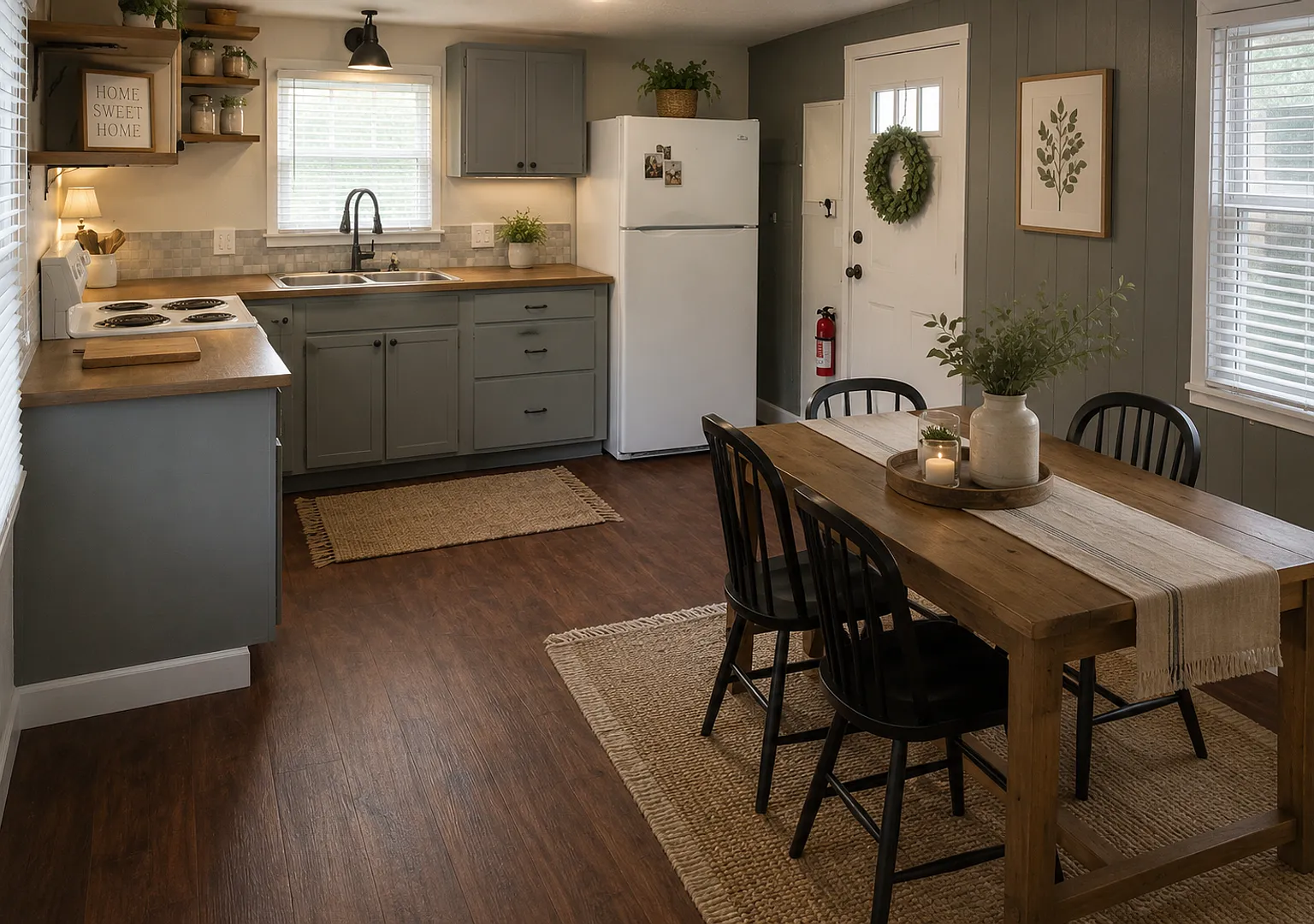 1/2 off 1st Month's Rent ! Country Setting Single Wide Manufactured Home Silverbrook RV Park — Photo 1