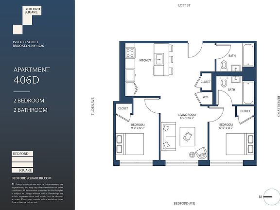 2nd image of 158 Lott St #606D