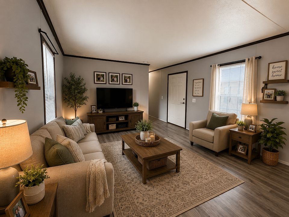 Staged Living Room