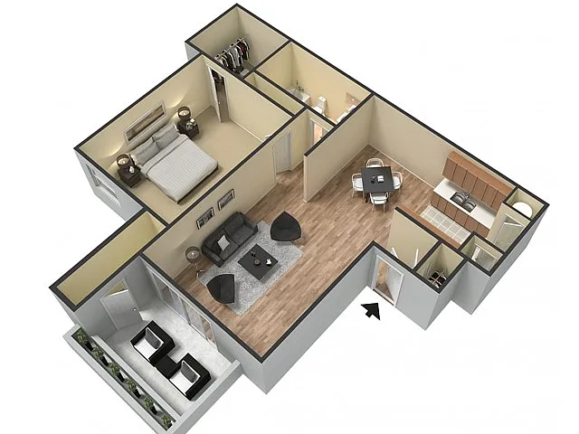Floor plan River View