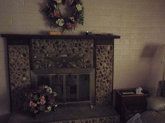 Fireplace in Living Room