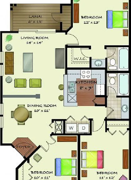 Palm Cove Apartments — Photo 116