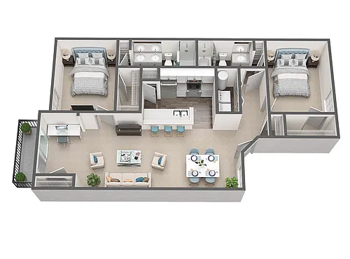Floor plan B2
