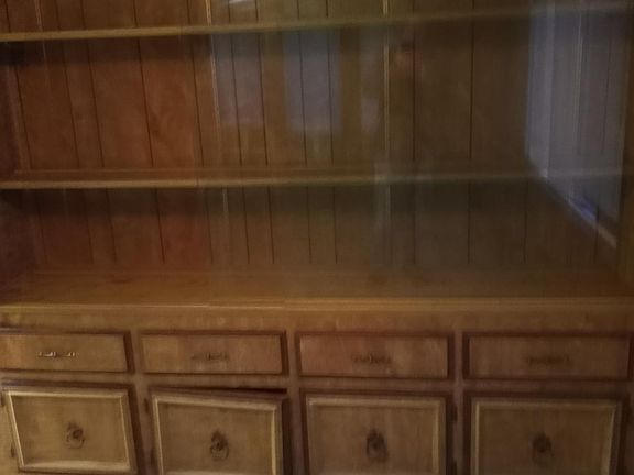 Built-in hutch.