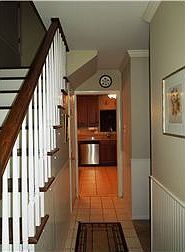 View toward kitchen from front door