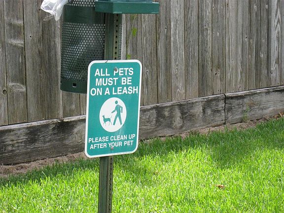 VIEW OF THE PET STATION NEAR THE CONDO