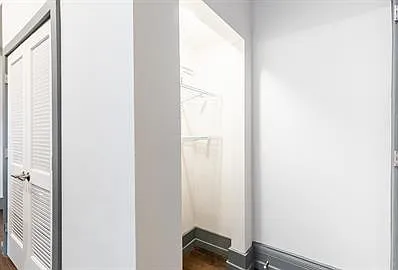 Nice closet spaces and pantries.