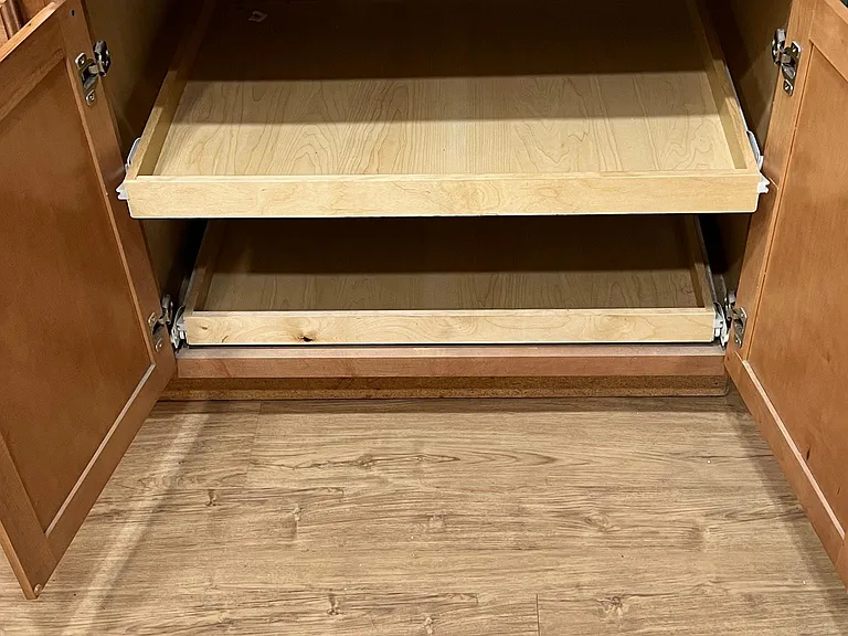pull out shelves