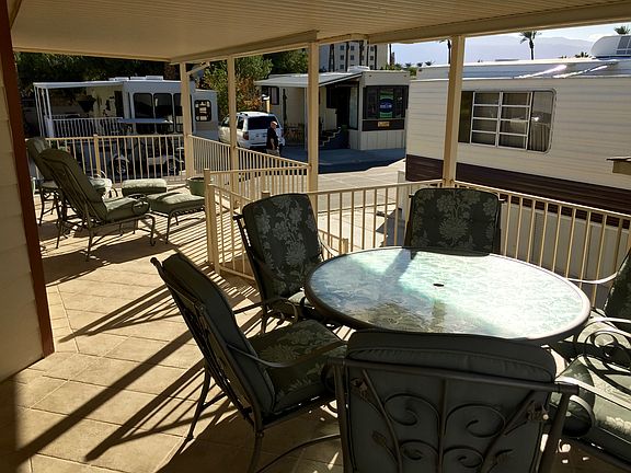 Large Tile Deck from Rear