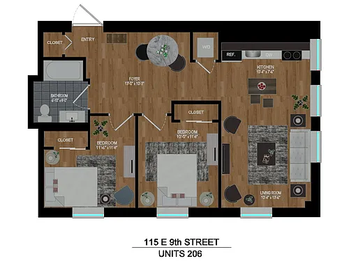 Floor plan Schwab Industrial-206