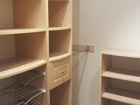 Master closet.