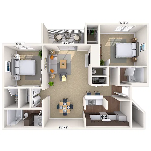 Floor plan Palmetto